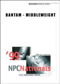 1999 NPC Nationals: Backstage Posing - Bantam/Middleweight