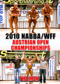 2010 NABBA/WFF Austrian Open Championships - Men