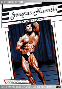 Jacques Neuville Mr Universe gym workout and posing