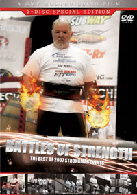 Strongman Battles of Strength 2 DVD set