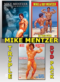 Mike Mentzer Triple DVD Pack - 3 DVD Set [PCB-209DVDSP]