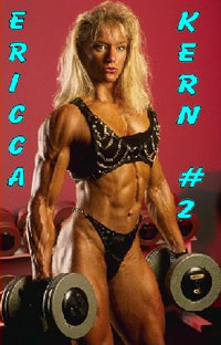Ericca Kern # 2 - Workout, Pumping & Posing