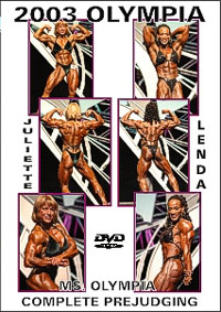 2003 Ms. Olympia - Complete Prejudging [PCB-557DVD]